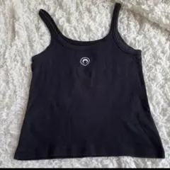 MARINE SERRE クロップドTシャツ 黒 - メルカリ