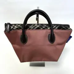 バーバリーブルーレーベル ミニトートバッグ バッグ ブラウン ベリーカラー