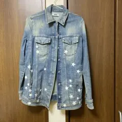 DIESEL 星柄デニムジャケット