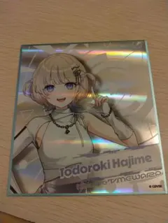 expo ホロライブ ホログラム色紙 regloss 轟はじめ