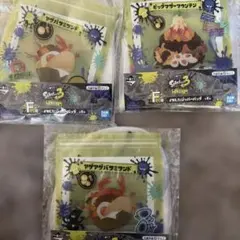 一番くじ スプラトゥーン3 F賞 イカしたジッパーバッグ 3種セット