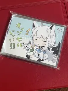 白上フブキ　デッキパーツ　スリーブ ホロカ 白上フブキ デッキパーツ - メルカリ