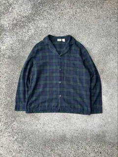 00s L.L.Bean ブラックウォッチ パジャマシャツ エルエルビーン 古着