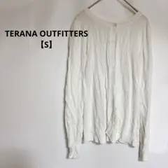 美品✨TERANA OUTFITTERS 【S】 ホワイト 長袖 カーディガン
