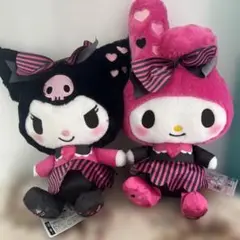 クロミ　ぬいぐるみ　サンリオ　Sanrio　アミューズメント品　新品　2個　レア ゆるかわ サンリオキャラクターズ スーパーラージぬいぐるみ