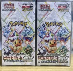 ポケモンカードゲーム テラスタルEX ボックス 2個セットシュリンク付き