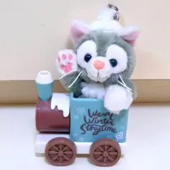 ディズニー ウォームウィンターストーリータイム ジェラトーニ ぬいぐるみバッジ