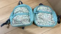 双子 ブランシェス リュック 保育園 2つセット 花柄 女の子のサムネイル