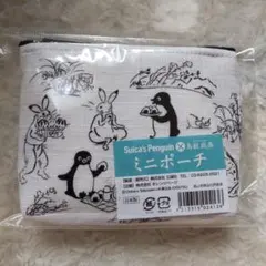 ✨新品／スイカペンギン／Suica's Penguin× 鳥獣戯画 ／ミニポーチのサムネイル