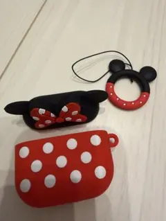 【ミニー風デザイン】AirPods3用 シリコンケース