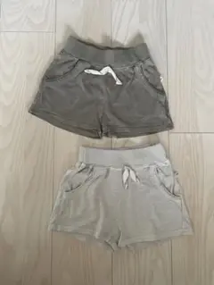 1 + in the family ショートパンツ 2枚セット