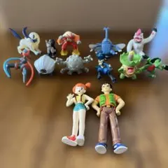 ポケットモンスター赤緑 カスミ タケシ フィギュア 2体セット ポケットモンスター赤緑 カスミ タケシ フィギュア 2体セット