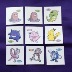 ポケモンパン　デコキャラシール　216弾