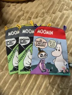 Moominキャラクター巾着袋セット