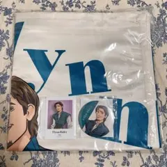 セガラッキーくじ ディズニー フリン 缶バッジ カード マルチクロス