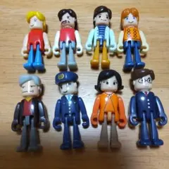 プラキッズ　トミカ　人形　まとめ売り Amazon | トミカタウン プラキッズ 9体セット てっちゃん 男の子