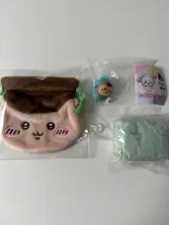 ちいかわ くりまんじゅう サンリオフィギュア カラフルトート 巾着