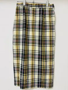 journal standard relume チェック柄ロングスカート