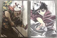 鬼滅の刃 全集中展 冨岡義勇 錆兎 幕間画ポストカードセット①