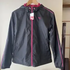 PUMA ウィンドブレーカー ブラック/ピンク　未使用　新品