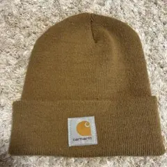 Carhartt ニット帽 ビーニー ブラウン　Usa製　カーキのサムネイル