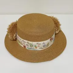 duffy耳付きストローハット LOHAデザイン