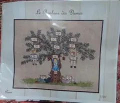 クロスステッチ キット 「 Family tree 」