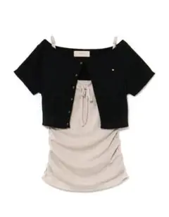 ANDMARY Vickey set tops black