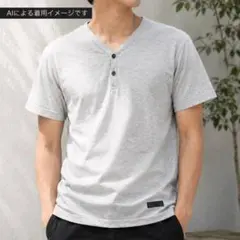 BLACK LABEL CRESTBRIDGE ヘンリーネック Tシャツ M