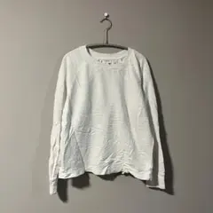 ジェイクルー 刺繍ブラウス ラグラン袖 S 白 綿 お出かけ カットソーのサムネイル