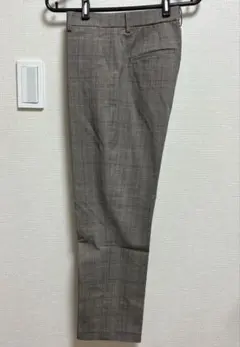 【未使用】ユニクロ　スマートアンクルパンツ　グレンチェック