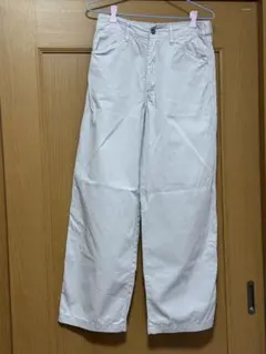 【値下げしました】ユニクロＵ　コットンワイドパンツ