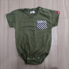 半袖ロンパース