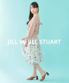 未使用品 ジルバイジルスチュアート ボカシブルームフレアスカートのサムネイル