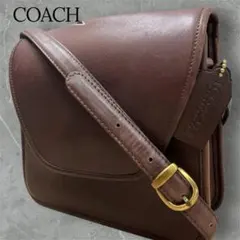 COACH オールドコーチ　ショルダーバッグ　ボディクロス レザー　ヴィンテージ