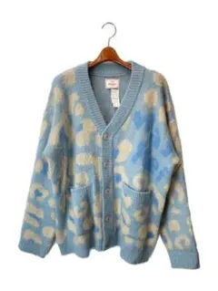 目黒蓮着用　wai kei レオパード柄 ニットカーディガン 目黒蓮着用 wai kei レオパード柄 ニットカーディガン