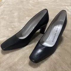 新品未使用 CHARLES JOURDAN シャルルジョルダン 黒 21cm