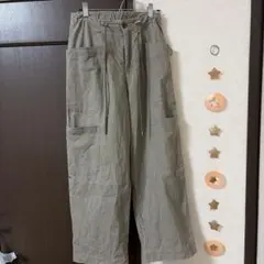 searoomlynn カーキ　ワークパンツ