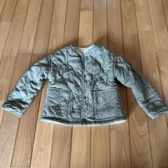 ☆ZARA リバーシブルジャケット☆ 122センチ　カーキ
