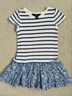 Polo Ralph Lauren Girls 半袖ワンピース サイズ5才