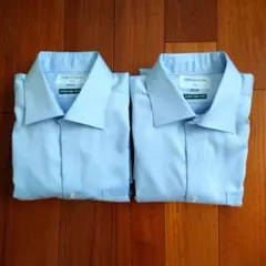 【ほぼ未使用品】オリヒカ　Yシャツ　サイズM（39-84）ライトブルー×2