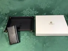 非売品　サントリー山崎革キーケース　トレイ　銀座和光　未使用品