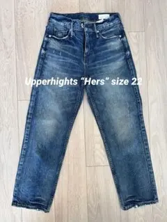 THE HERS Upperhights デニムパンツ size22