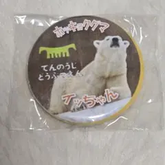 シ*ン様 イッちゃん 缶バッジ ② ホッキョクグマ 天王寺動物園のサムネイル