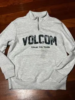 VOLCOM グレー ジップアップ トレーナー Mのサムネイル