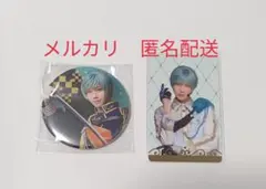 刀ミュ　十周年　一期一振　缶バッジ＆ふぉとカード