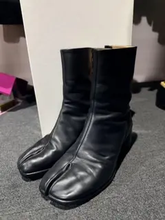 メゾンマルジェラ 足袋ブーツ ヒール8.0cm サイズ38黒　箱付 メンズ足袋ブーツ BLACK Maison Margiela メゾン マルジェラ