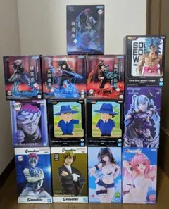 ジャンプ系多め　最新プライズまとめ売り　鬼滅の刃　ドラゴンボール　美少女