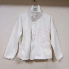 アンダーアーマー　ホワイト 　ボアブルゾン　防寒　Мサイズ