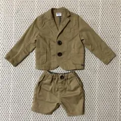 BREEZE ベージュ スーツ・ブレザーセット サイズ80